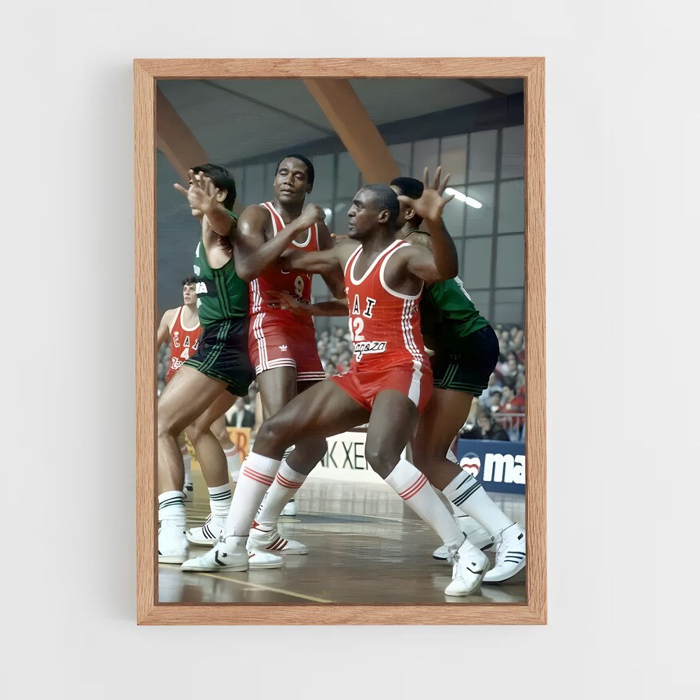 Poster Slam Dunk Zaragoza – affiche Basketball (vue 4)
